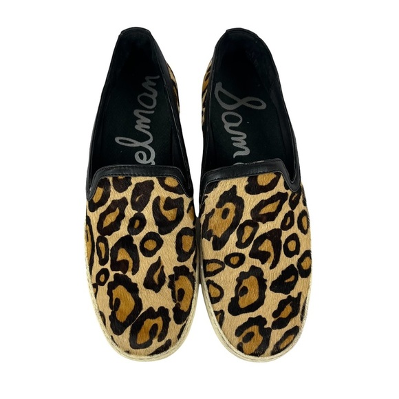 Sam Edelman Becker Leopard Print Slip on Sneakers Womens Size 7M - Picture 5 of 10